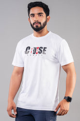 MINIMAL BUZZ CMS GRAPHIC T-SHIRTS - WHITE